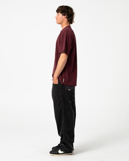 Pantalon Rusty Flip Daddy Cord Pant Coal