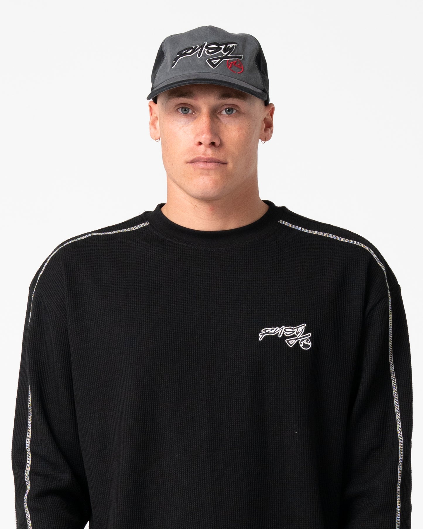 Remera Ml Rusty Chuck No Worries Long Sleeve Tee Black