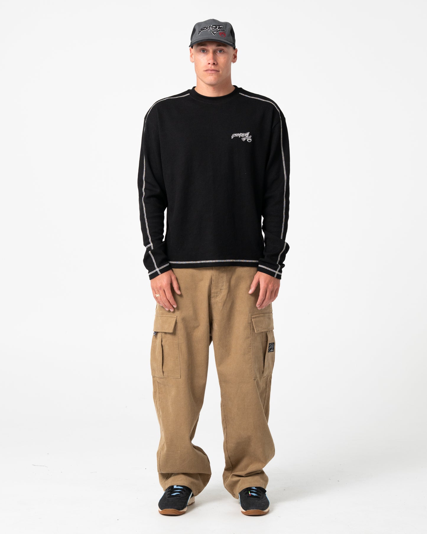 Remera Ml Rusty Chuck No Worries Long Sleeve Tee Black