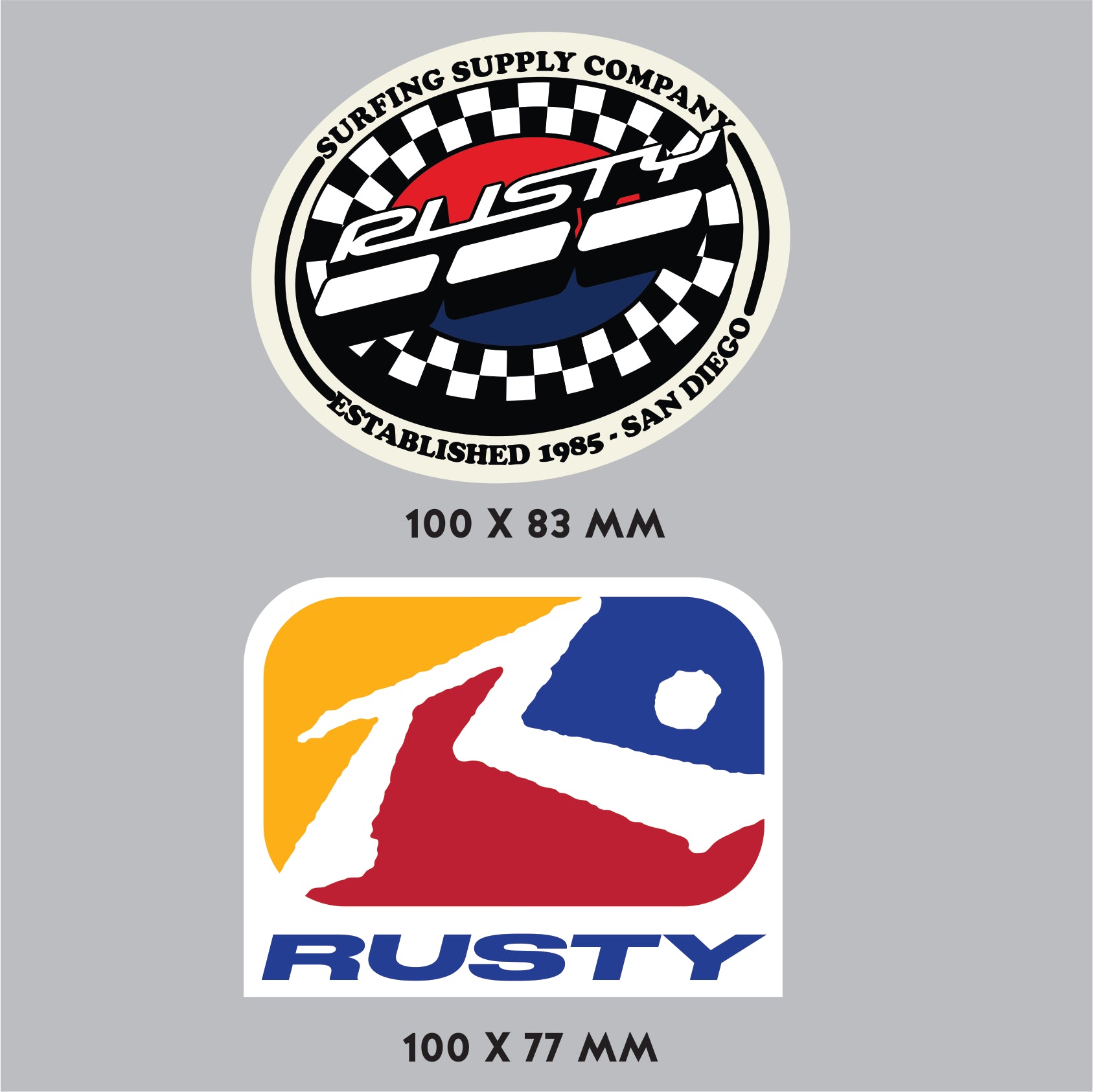 Calcos Rusty Stickers Pack X5 Surtido 9