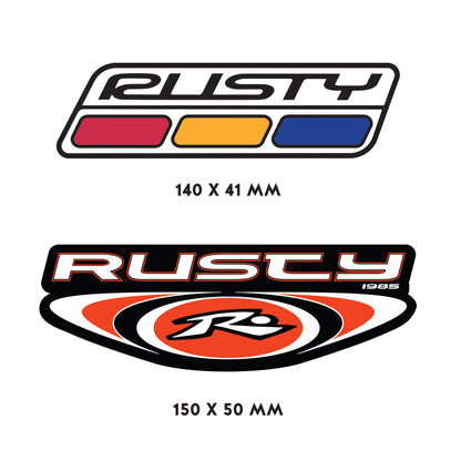 Calcos Rusty Stickers Pack X5 Surtido 8