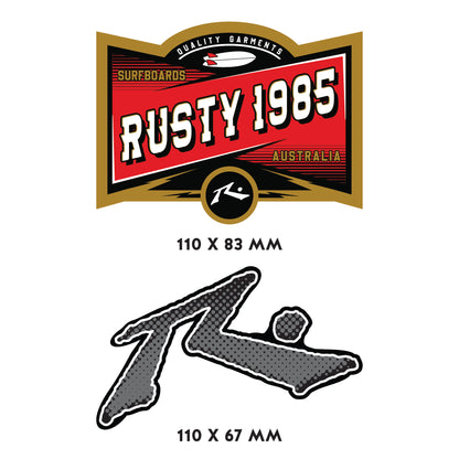 Calcos Rusty Stickers Pack X5 Surtido 8