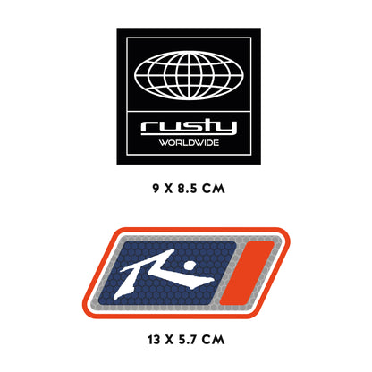 Calcos Rusty Stickers Pack X5 Surtido 11