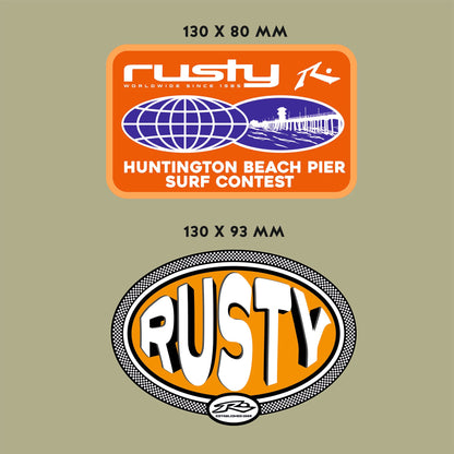Calcos Rusty Stickers Pack X5 Surtido 13
