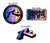 Calcos Rusty Stickers Pack X3