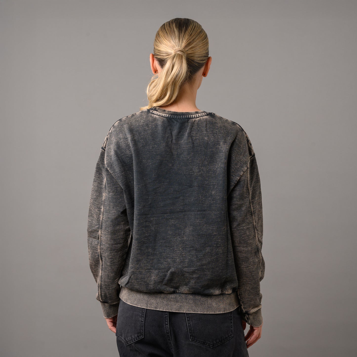Buzo Rusty Paradise College Washed Black