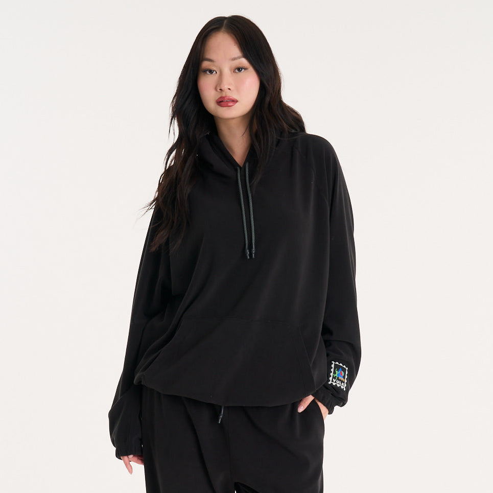 Buzo Vulk Parker Hood Black