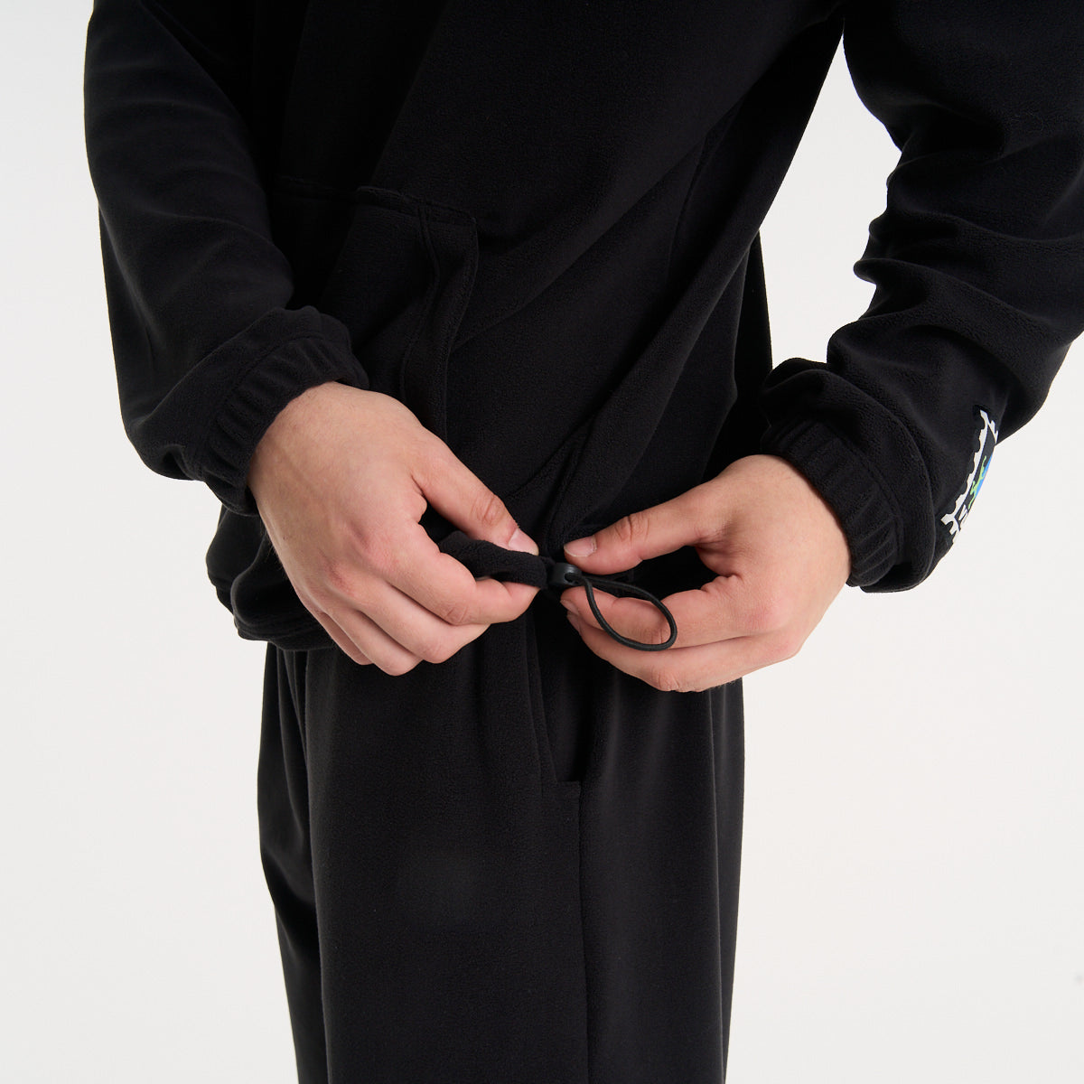 Buzo Vulk Parker Hood Black