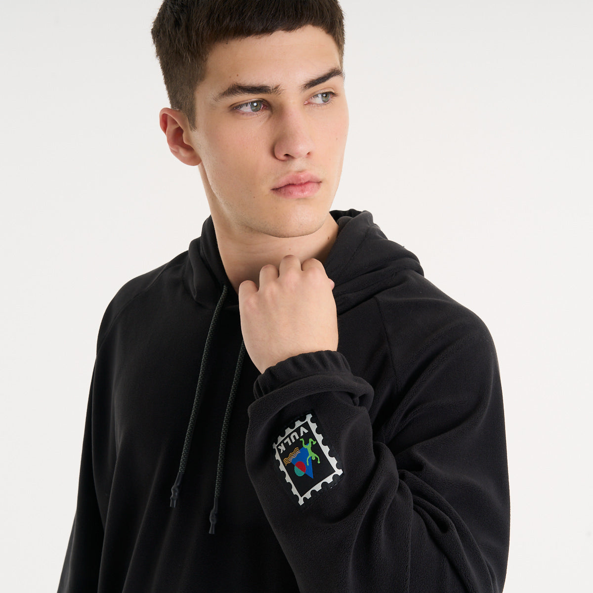 Buzo Vulk Parker Hood Black