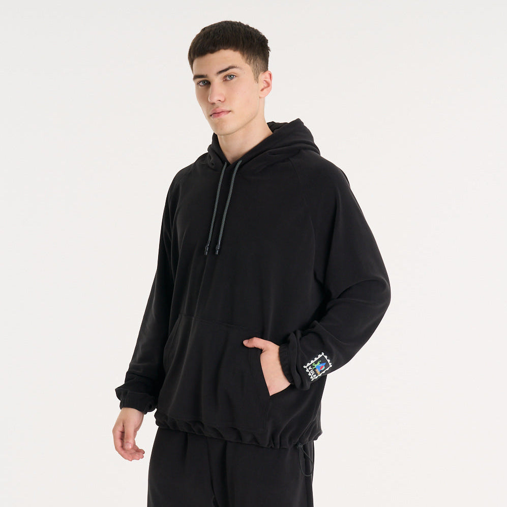 Buzo Vulk Parker Hood Black