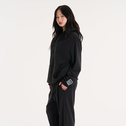 Buzo Vulk Parker Hood Black