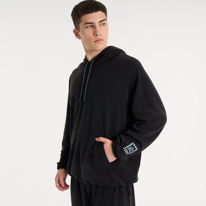 Buzo Vulk Parker Hood Black