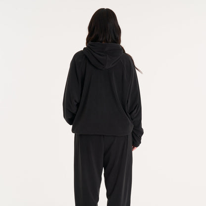 Buzo Vulk Parker Hood Black