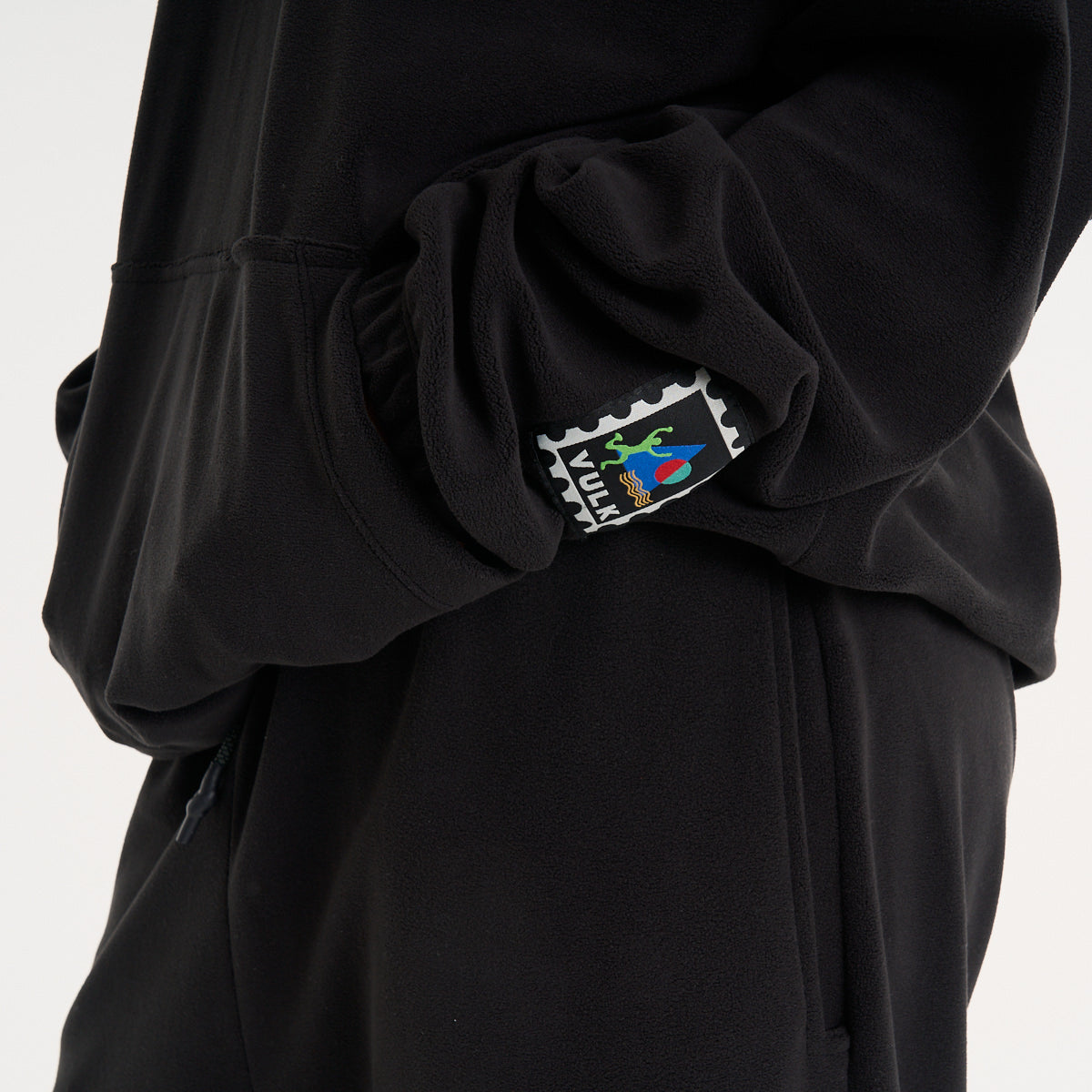 Buzo Vulk Parker Hood Black