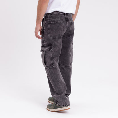 Jean Rusty Parklife 2 Cargo Jean Acid Black