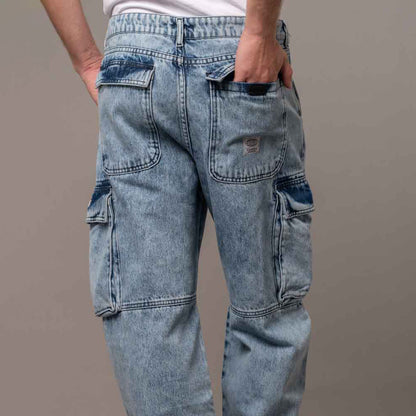 Jean Rusty Parklife Cargo Blue