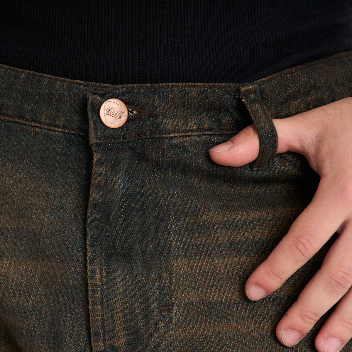 Jean Vulk Peter Extra Relax Jean Dark Brown