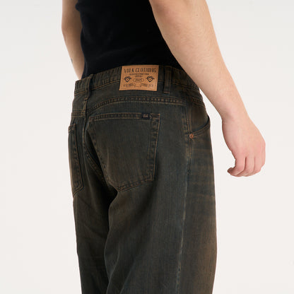 Jean Vulk Peter Extra Relax Jean Dark Brown