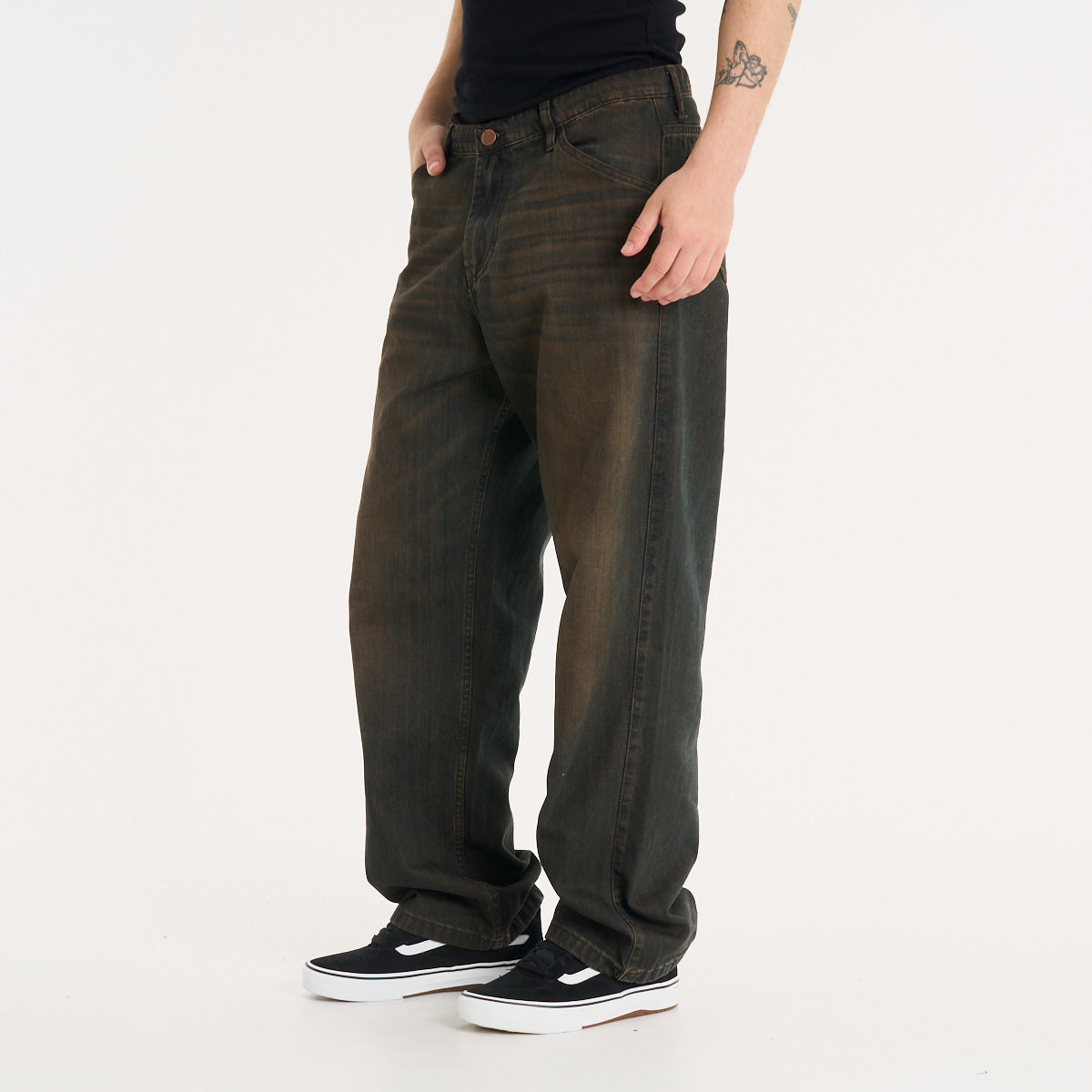 Jean Vulk Peter Extra Relax Jean Dark Brown