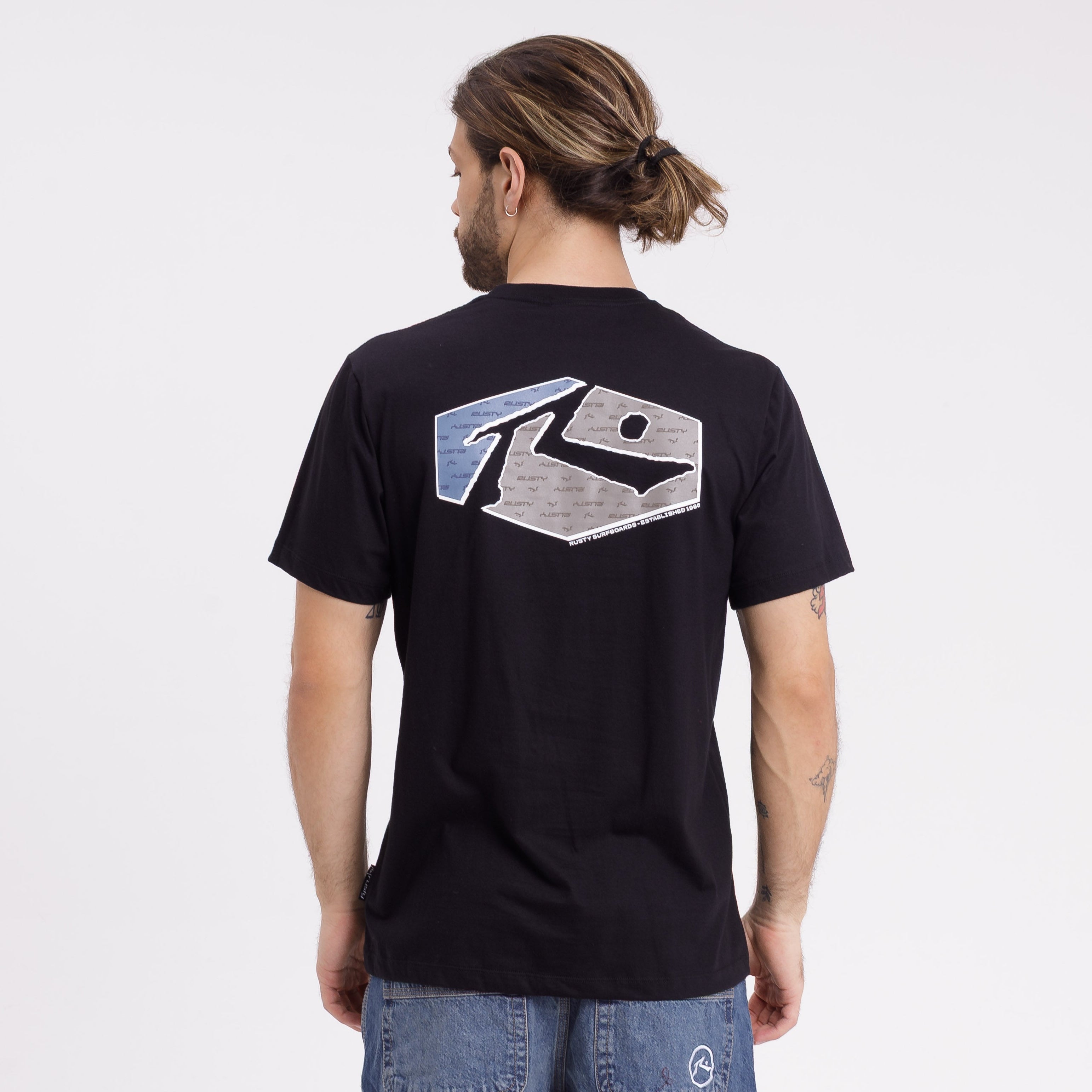 Remera Mc Rusty Phenom 4 Tee Black