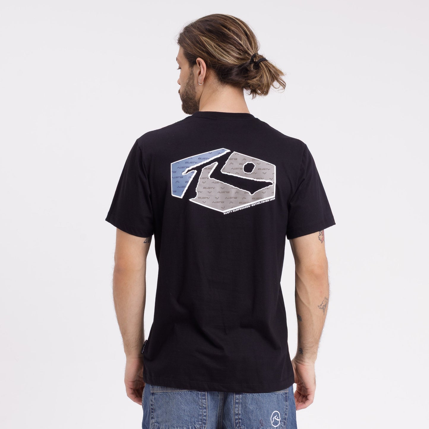 Remera Mc Rusty Phenom 4 Tee Black