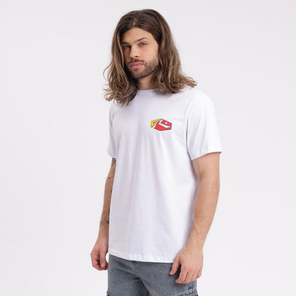 Remera Mc Rusty Phenom 4 Tee White