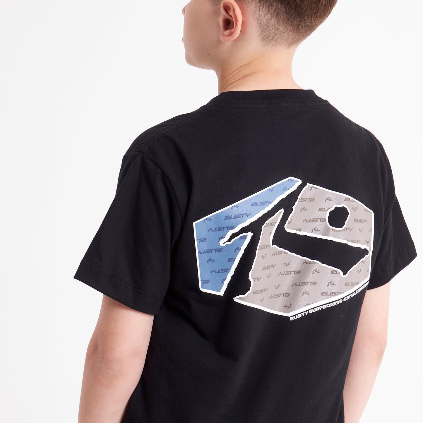 Remera Mc Rusty Phenom 4 Tee Jr Black