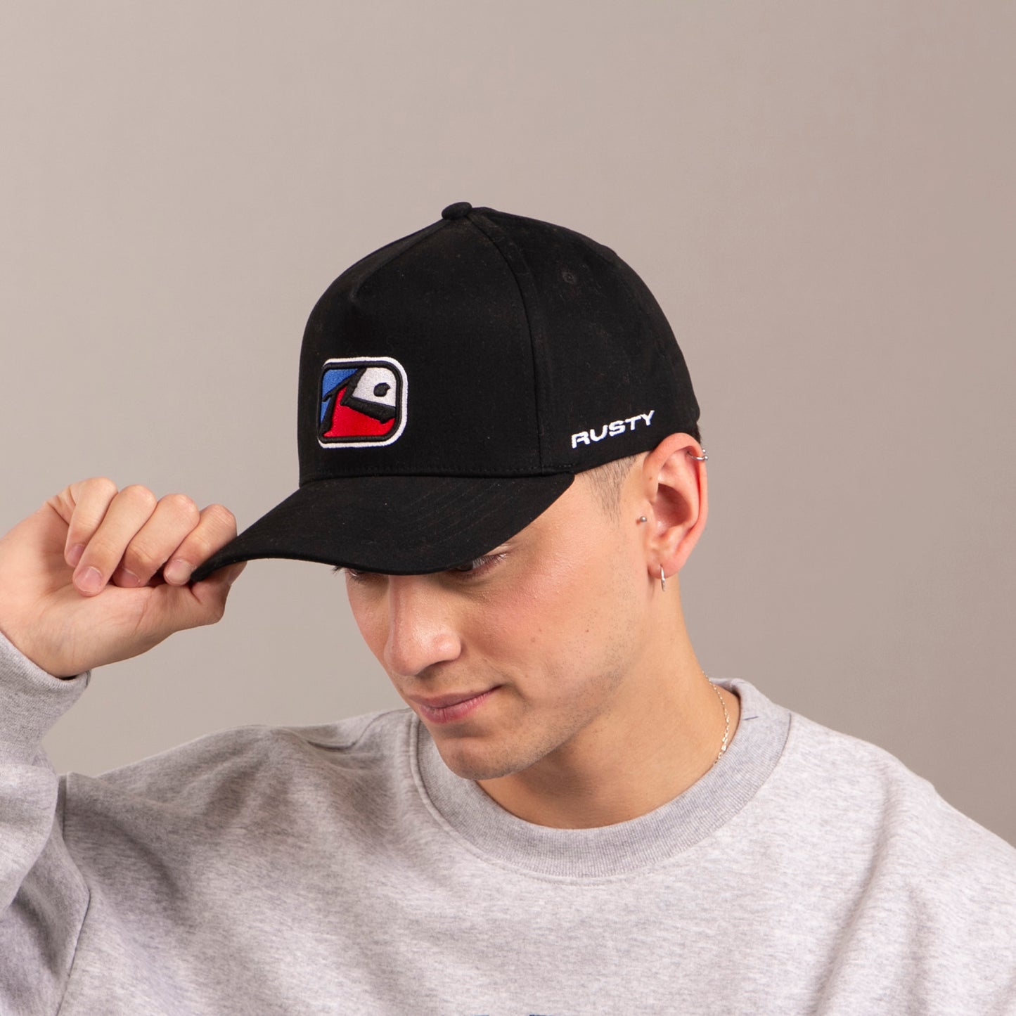 Gorra Rusty Phenom Flexfit Black