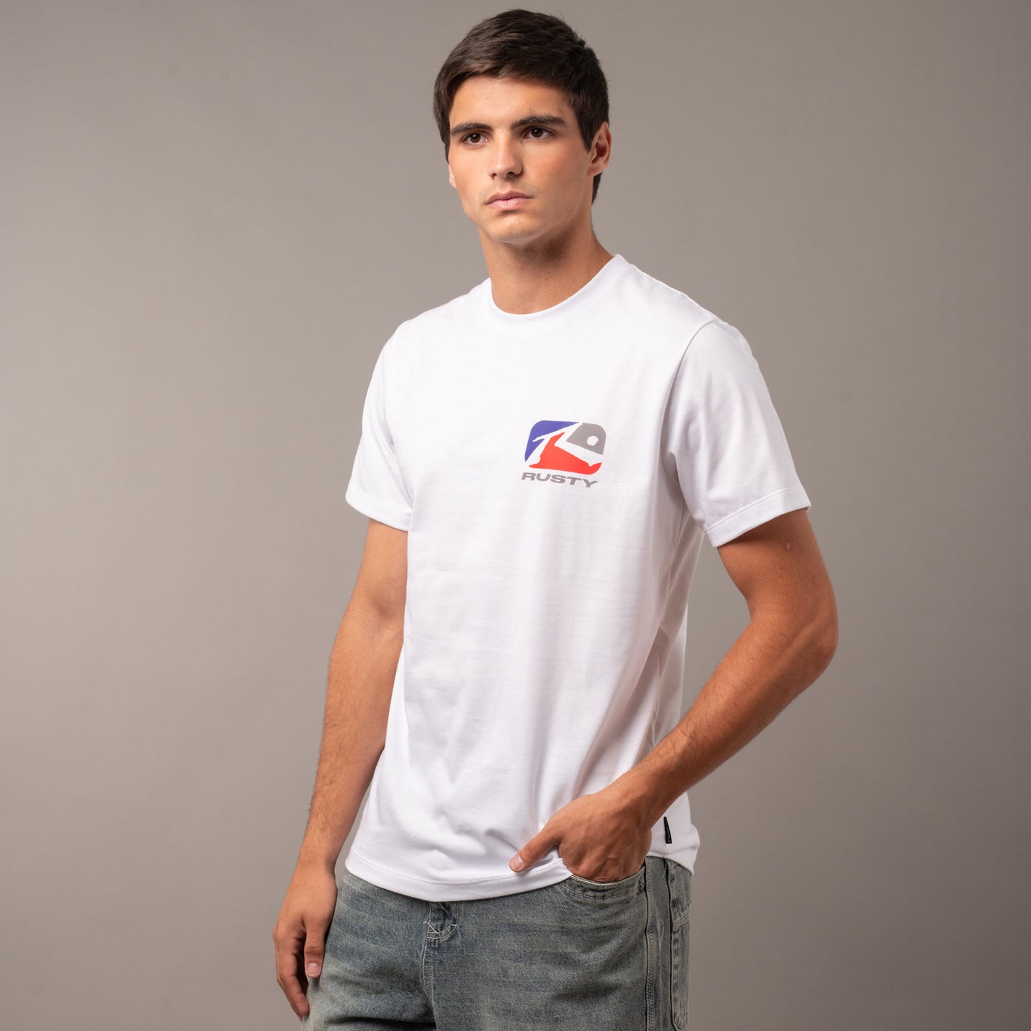 Remera Rusty Phenom White 2