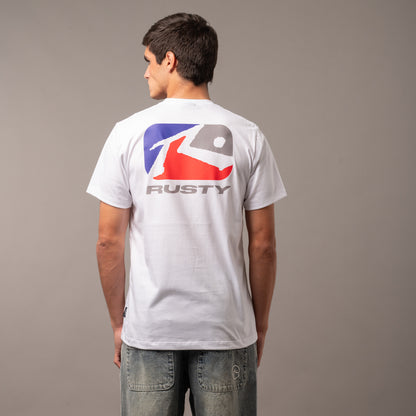 Remera Rusty Phenom White 2