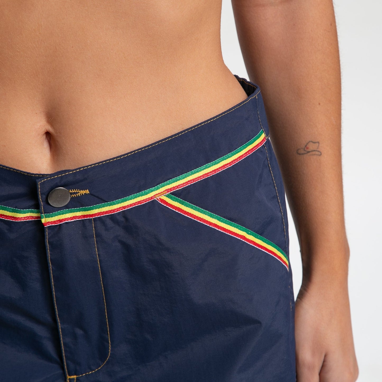 Short de Baño Rusty Side Stripe Boardshort Ld Navy Blue