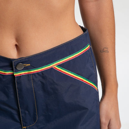 Short de Baño Rusty Side Stripe Boardshort Ld Navy Blue
