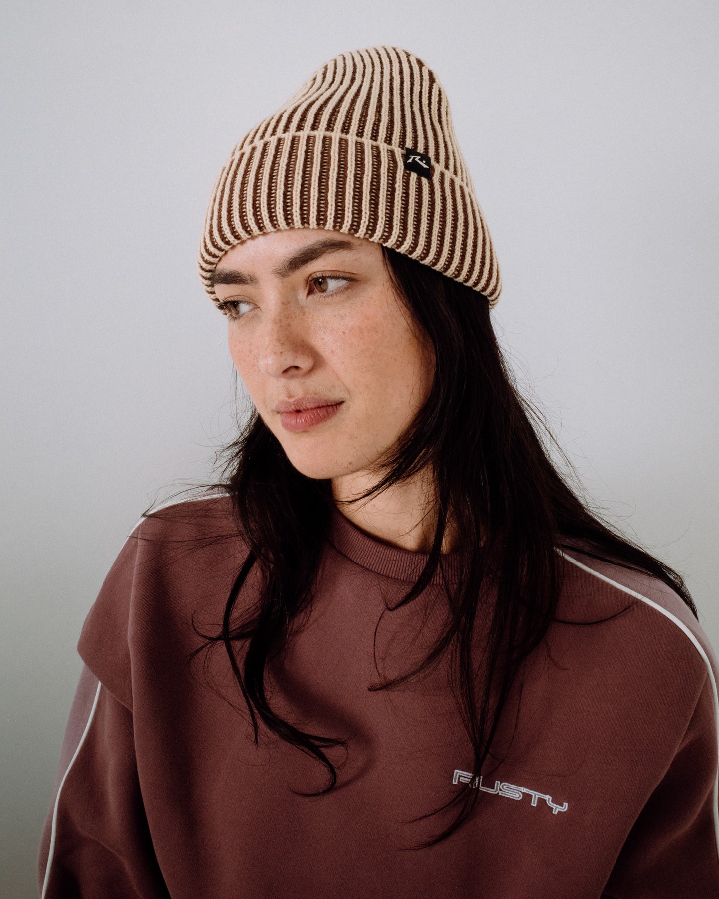 Gorro Lana Rusty Pixel Beanie Oatmeal
