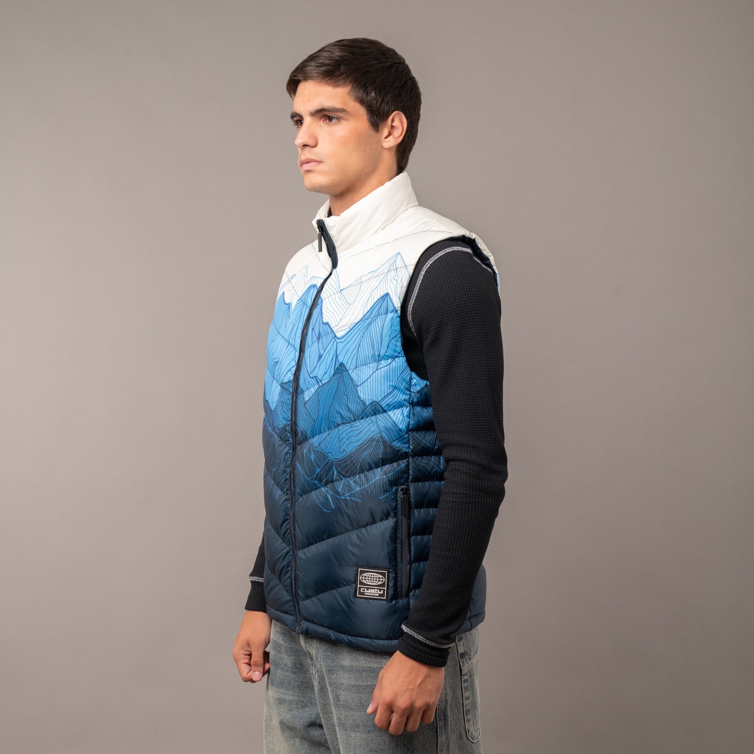 Chaleco Rusty Positan Vest Fullprint