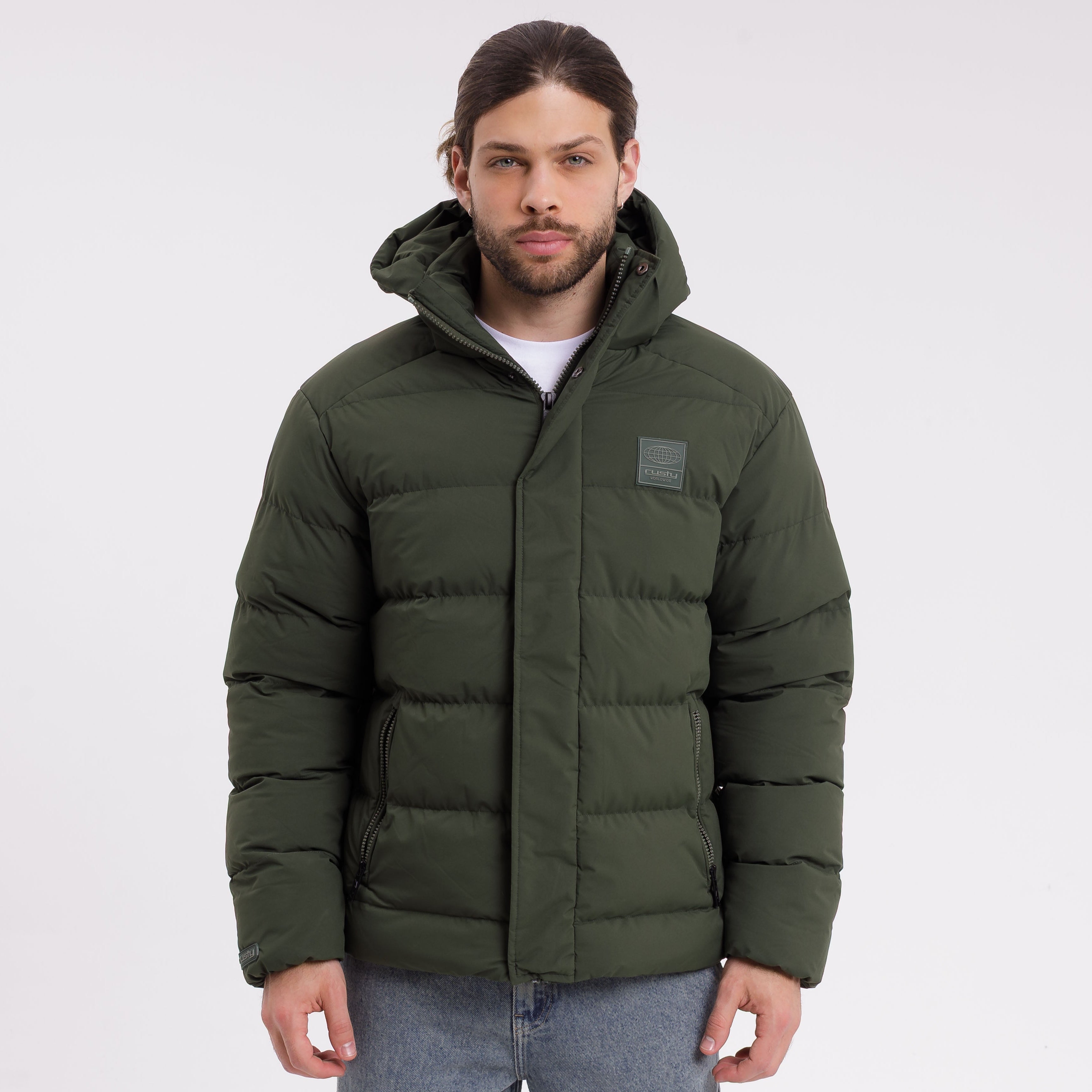 Campera Abrigo Rusty Pruffen Serie 2 Jacket Army