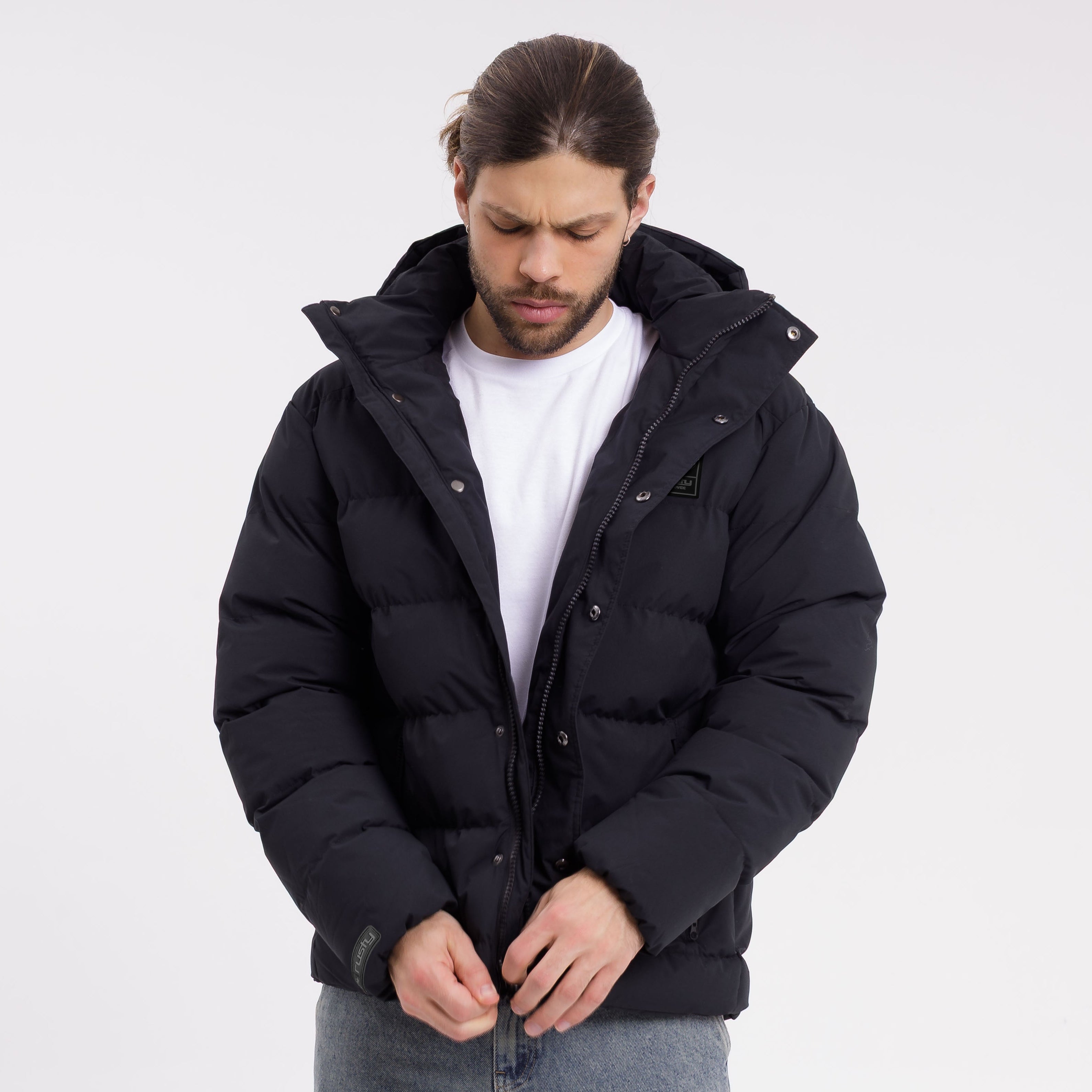 Campera Abrigo Rusty Pruffen Serie 2 Jacket Black