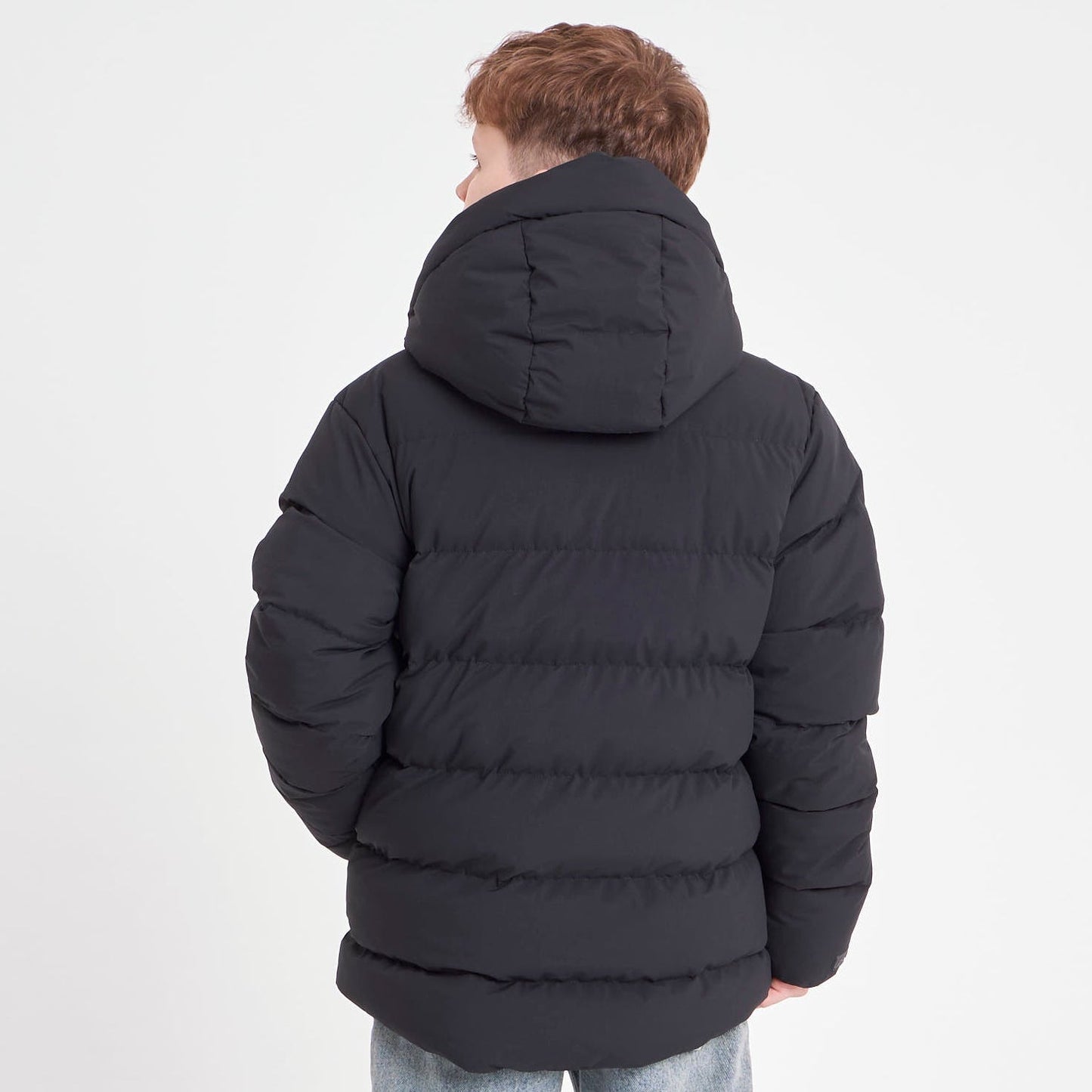 Campera Abrigo Rusty Pruffen Serie 2 Jacket Jr Black