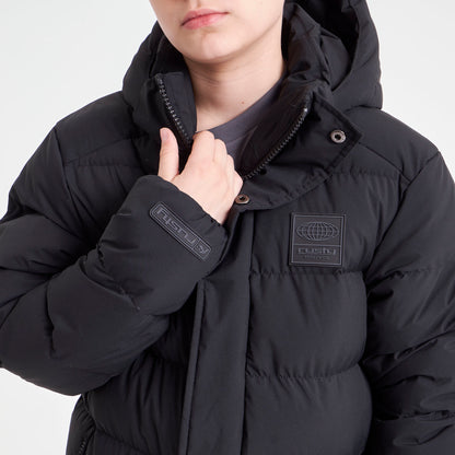 Campera Abrigo Rusty Pruffen Serie 2 Jacket Jr Black