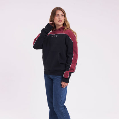 Canguro Rusty Pump It Up Hooded Ld Black