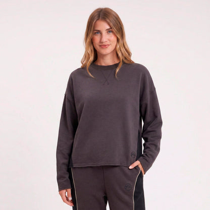 Buzo Rusty Pardos Crew Ld Dark Grey