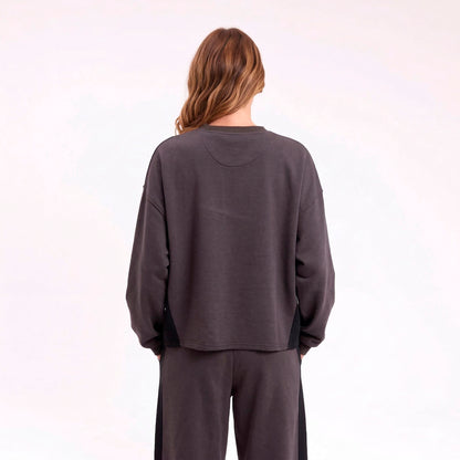 Buzo Rusty Pardos Crew Ld Dark Grey