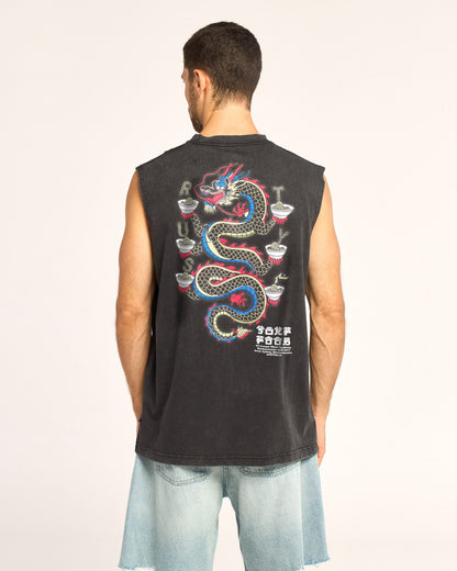 Muscle Rusty Ramen Dragon Muscle Rx Process Black