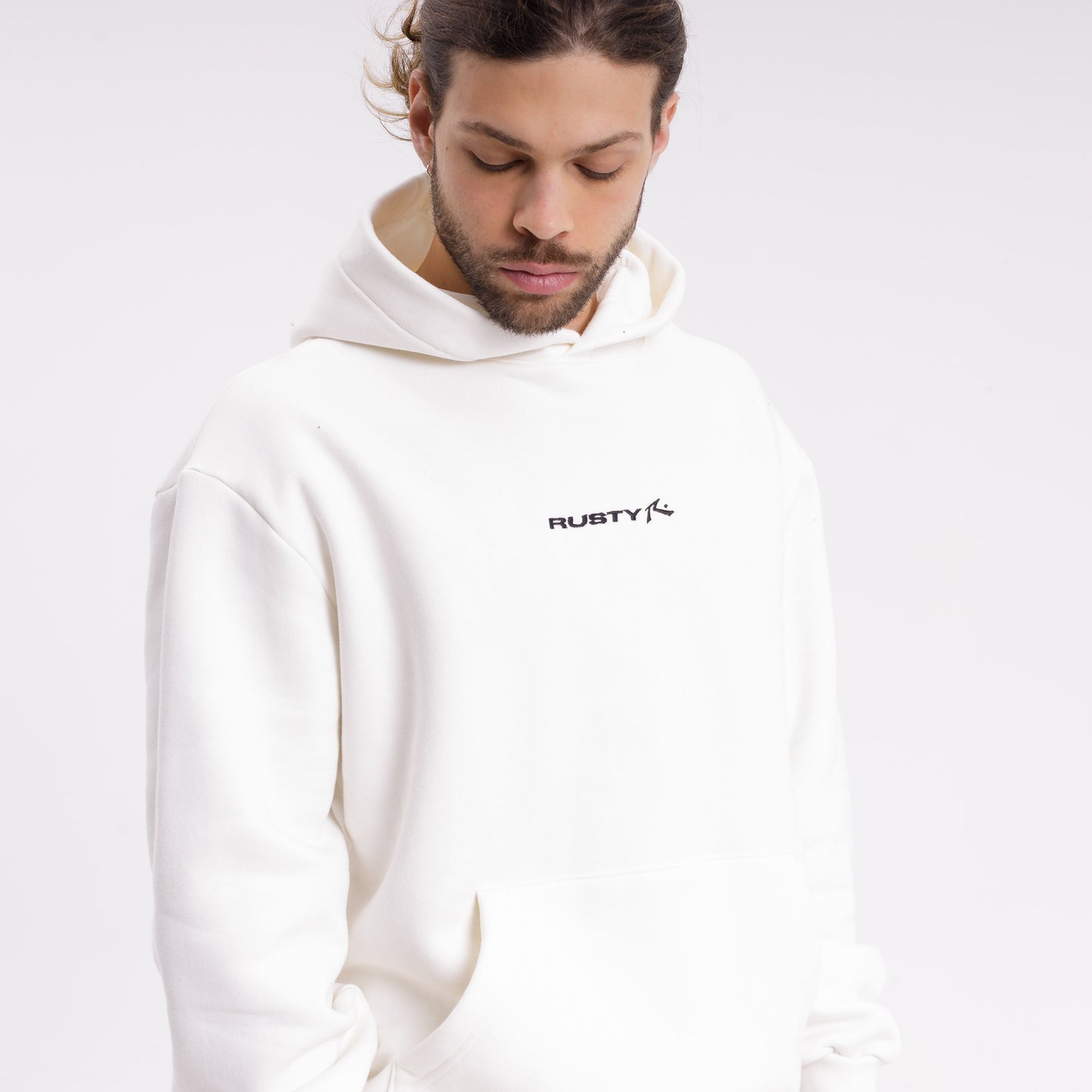 Canguro Rusty Rave Hood Off White