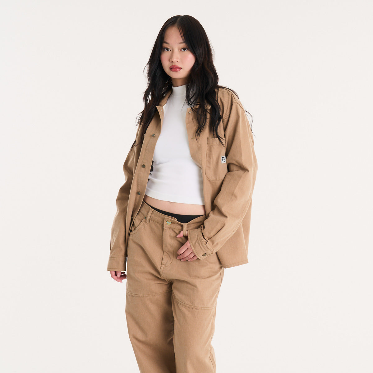 Camisa Ml Vulk Rayze Shirt Brick