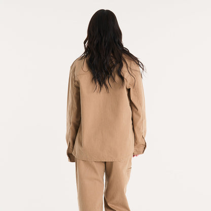 Camisa Ml Vulk Rayze Shirt Brick