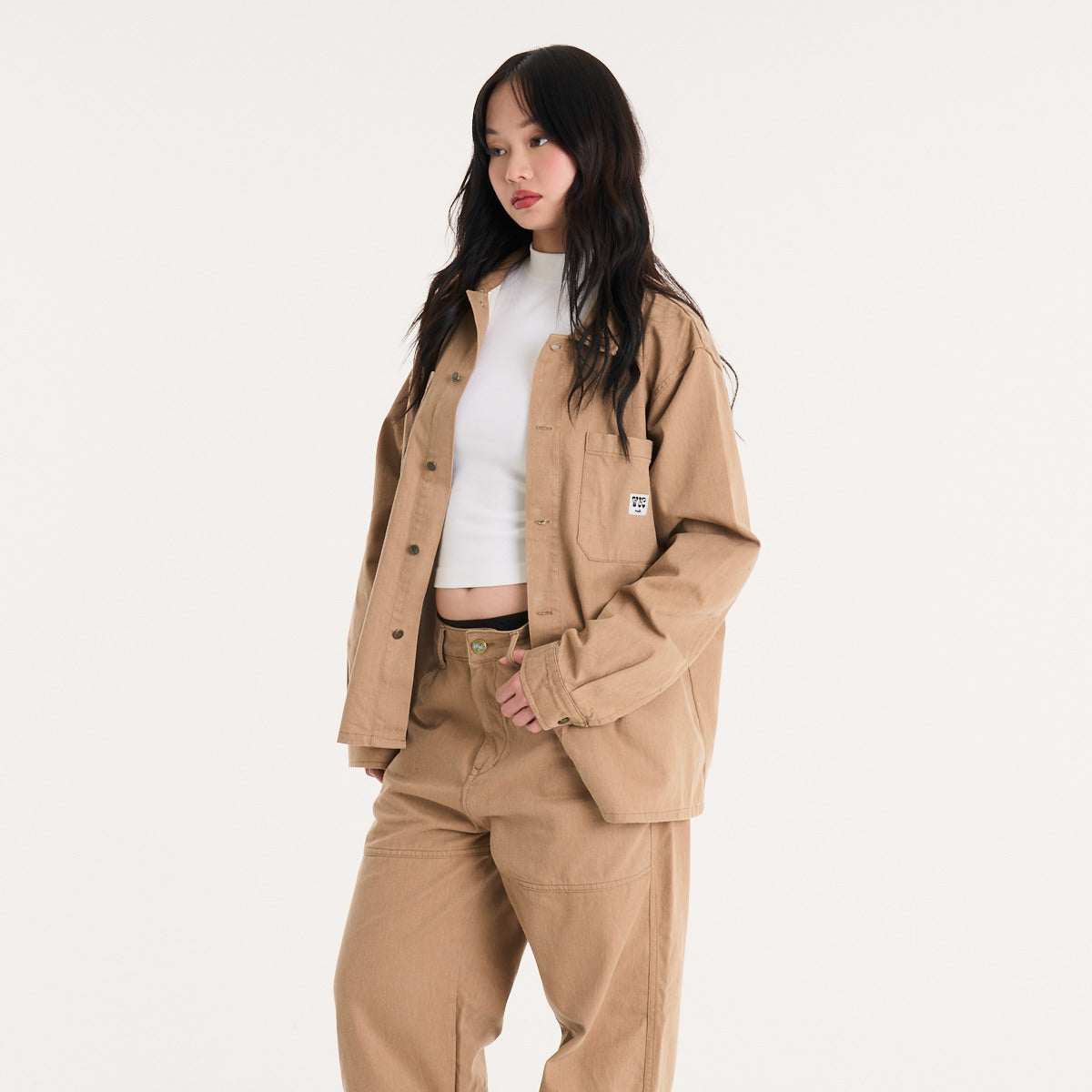 Camisa Ml Vulk Rayze Shirt Brick