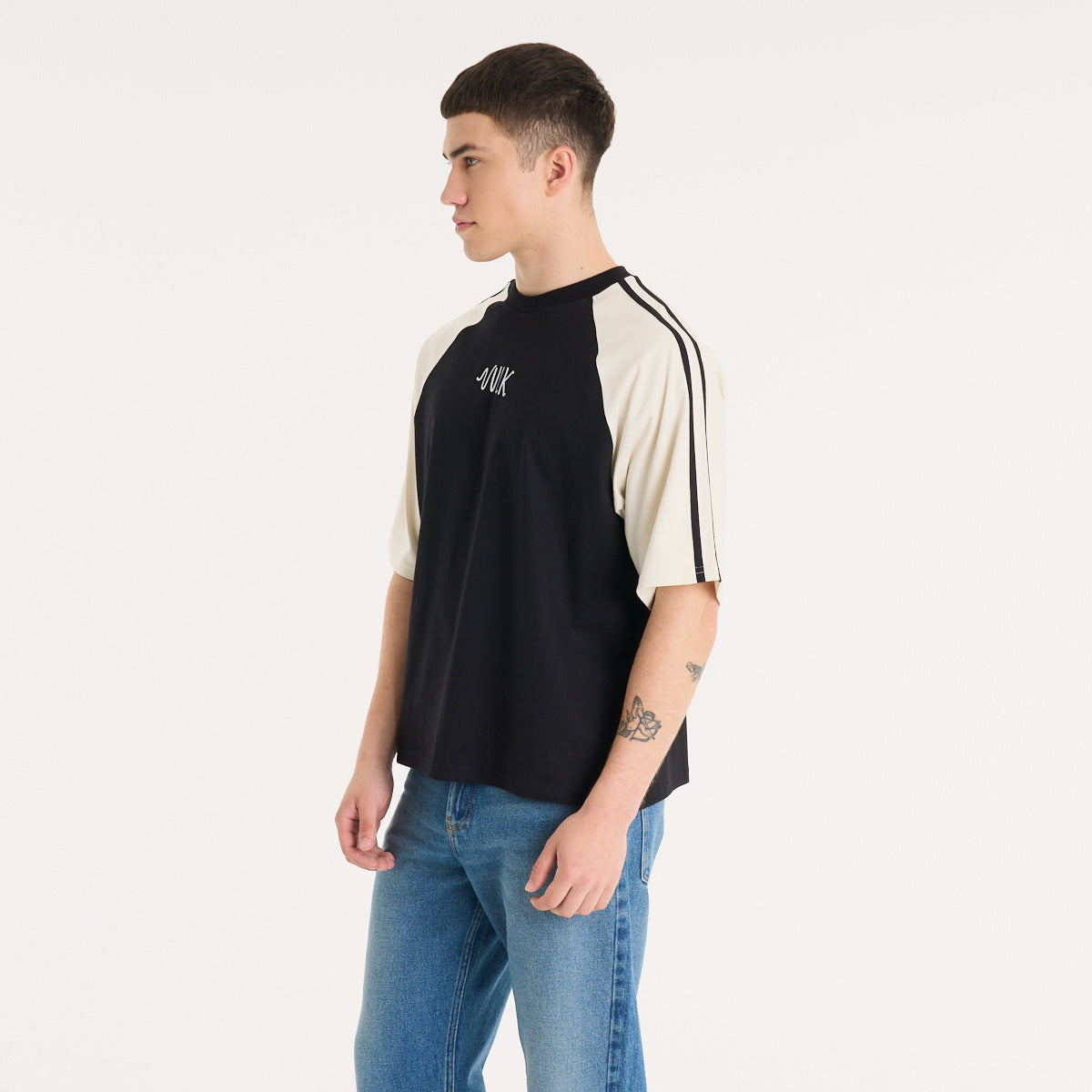 Remera Mc Vulk Rebel Cat Tee Black