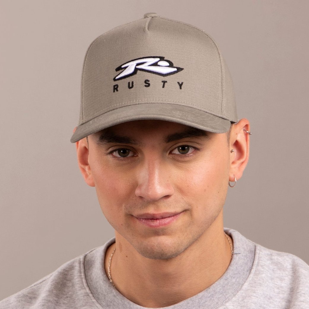 Gorra Rusty Registered Flexfit Abbey Stone