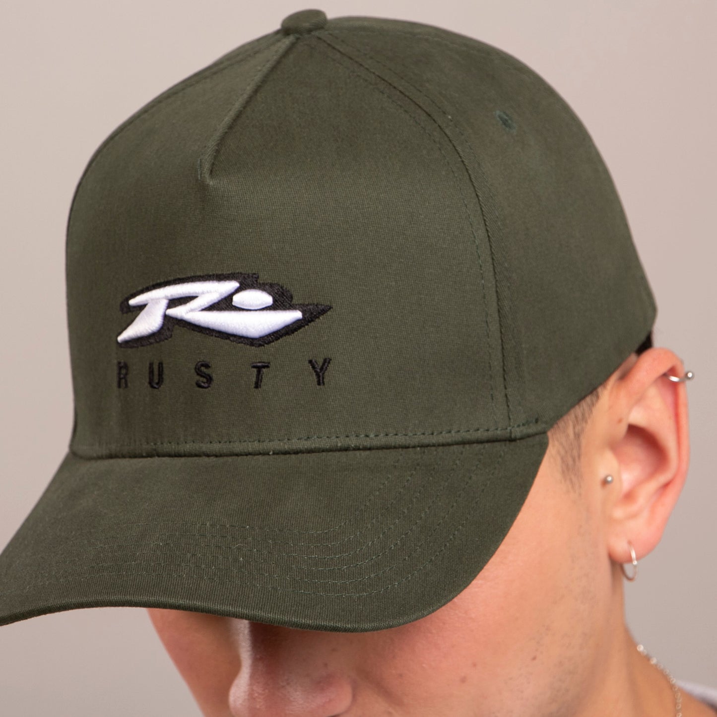 Gorra Rusty Registered Flexfit Green Gables