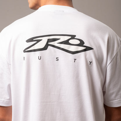 Remera Rusty Registered Superbig White